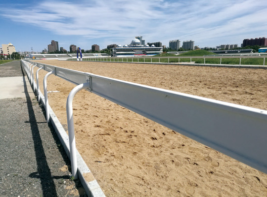 UPVC HORSE RACING RAILS-STANDARD DESIN