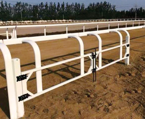 UPVC HORSE RACING RAILS-EUROPE DESIGN